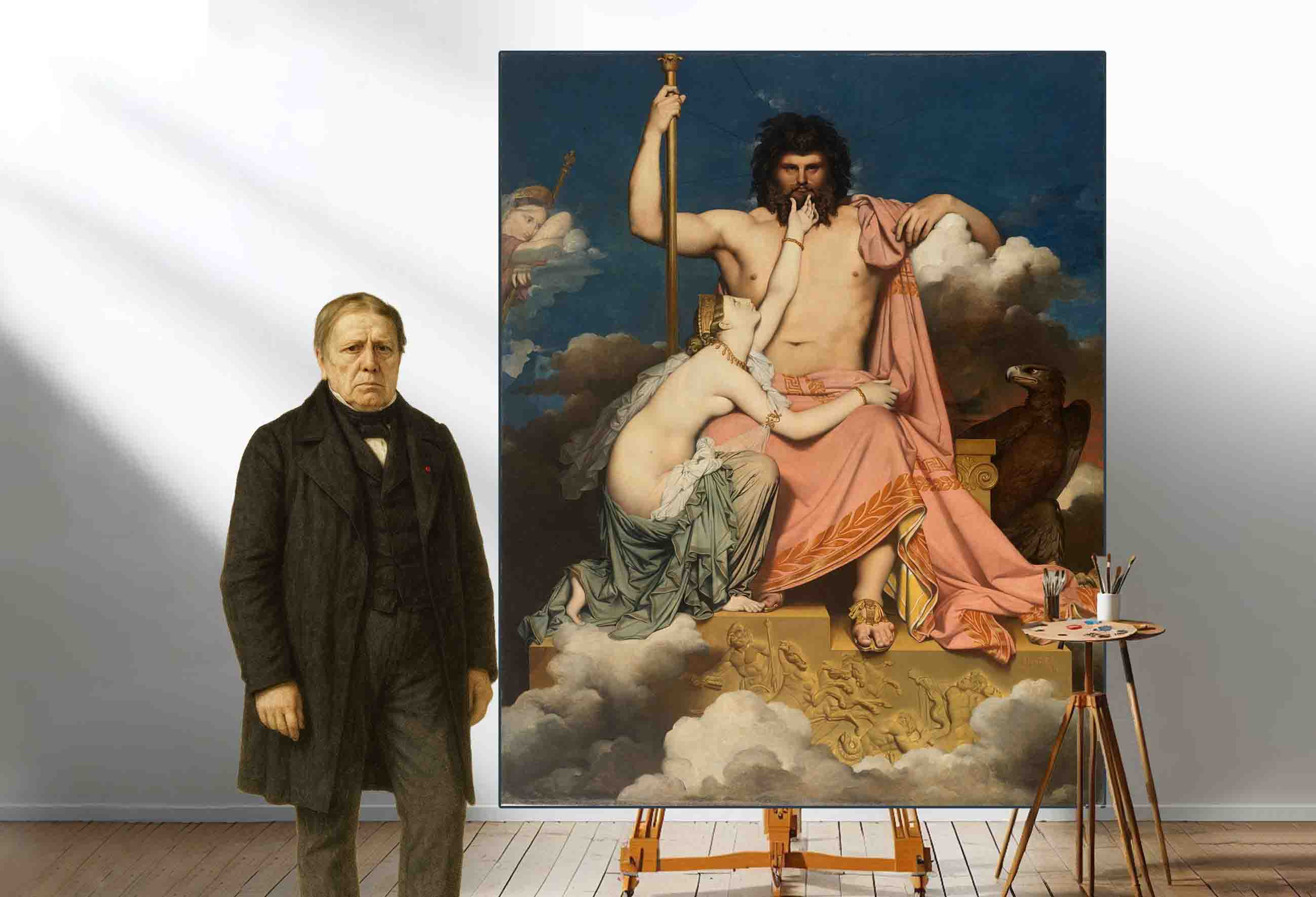 مشتری و تتیس  Jupiter and Thetis